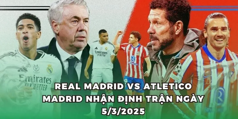 Real Madrid vs Atletico Madrid BK8